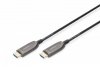 Digitus Kabel połączeniowy hybrydowy AOC HDMI 2.1 Ultra High Speed 8K/60Hz UHD HDMI A/HDMI A M/M 20m Czarny